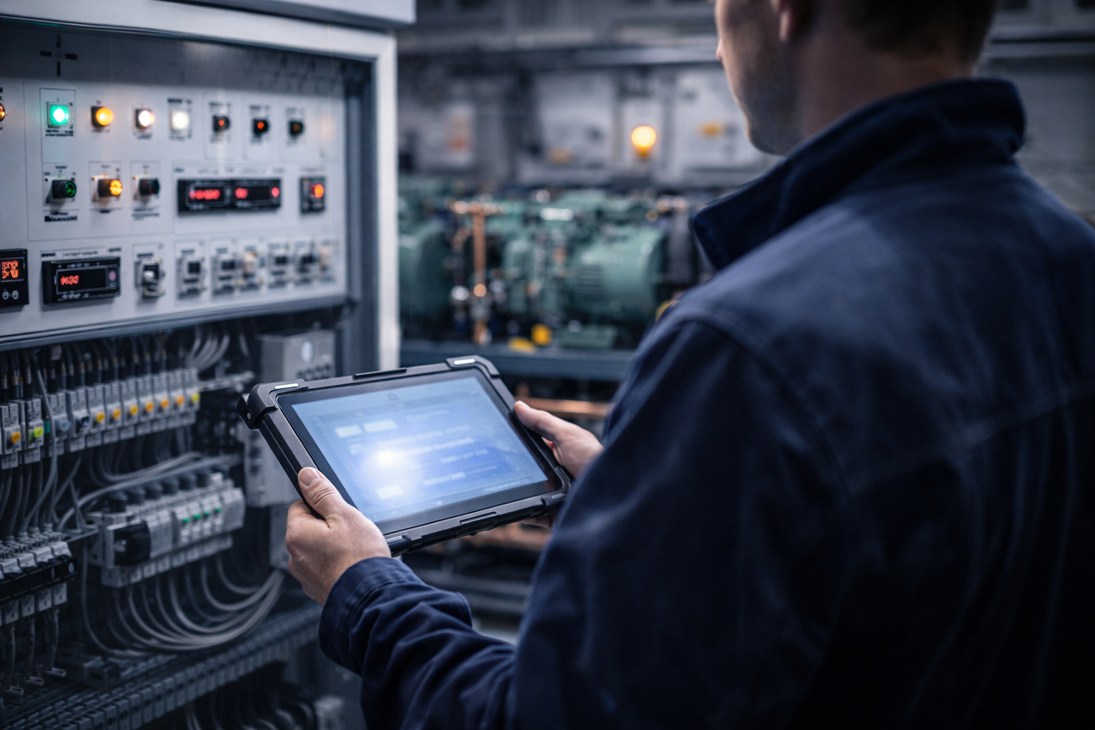 Cold room asset management and inspection